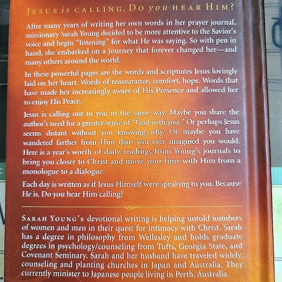 🔹2/$12 Jesus Calling, S Young & What God Wants For Your Life, Frederick Schmidt - Picture 8 of 15